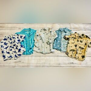 Carter’s / Old Navy - 5 Toddler Button Down Shirt Bundle - Size 2T